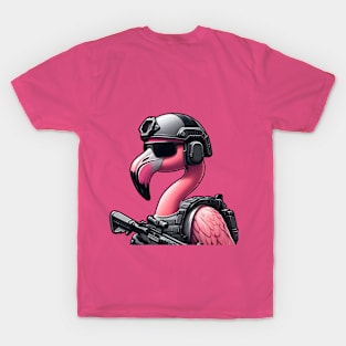 Tactical Flamingo T-Shirt